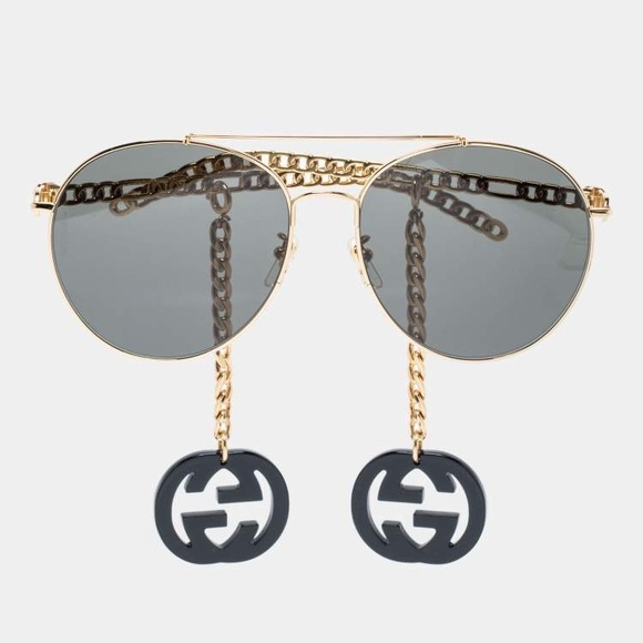 GUCCI Metal Frame Sunglasses - Picture 1 of 12